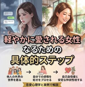 「軽やかに愛される女性」になるための具体的ステップ