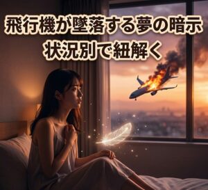 状況別で紐解く飛行機が墜落する夢の暗示