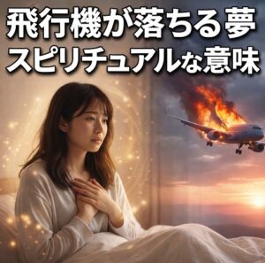 飛行機が落ちる夢 スピリチュアルな意味