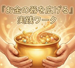 お金の器を広げる実践ワーク