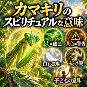 カマキリのスピリチャルな意味