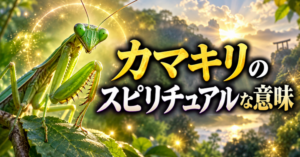カマキリのスピリチャルな意味